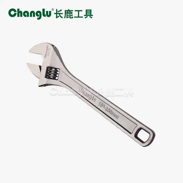 Black nickel square hole adjustable wrench